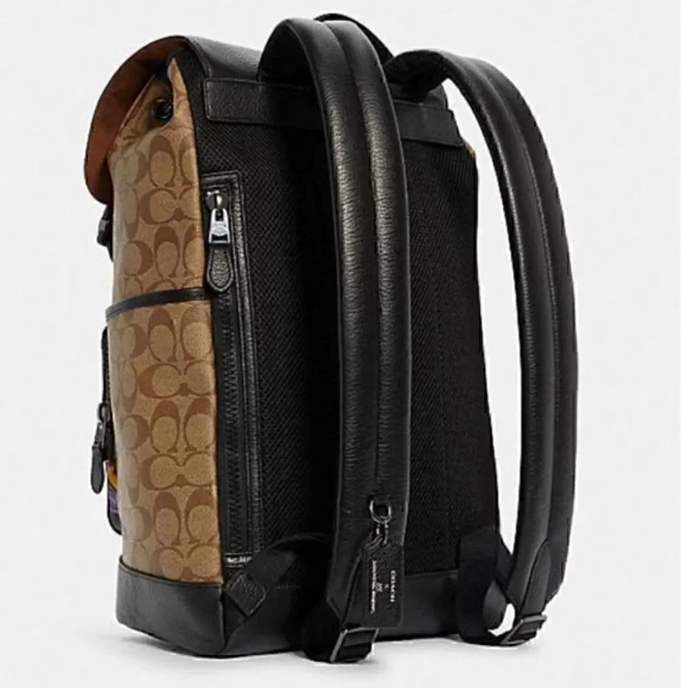 COACH X MICHEL JEAN BASQUIAT “Pez Dispenser” track backpack limited edition nwt